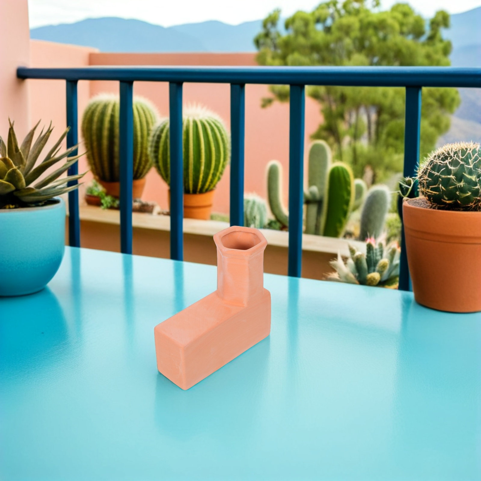 Automatic Plant Waterer - 1 คู่ หลักปักดินอัตโนมัติสำหรับรดน้ำต้นไม้ ทำจากดินเผา สำหรับระบบให้น้ำต้นไม้ในร่มและกลางแจ้ง งานสวน
