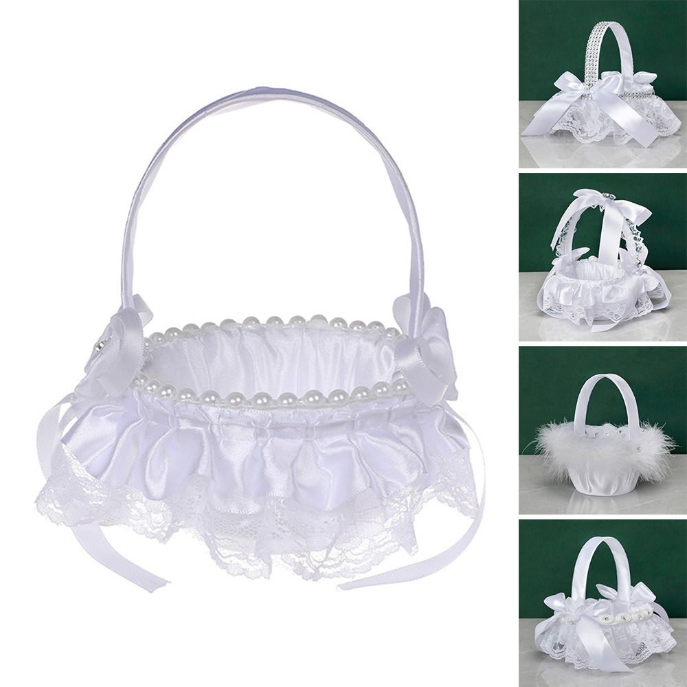 ตะกร้าดอกไม้งานแต่งงานสไตล์ยุโ - Gardening Tools Girls บทวิจารณ์และราคา