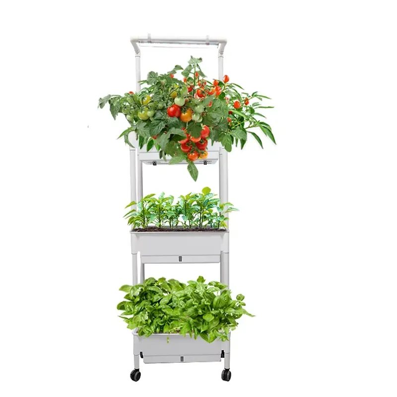 กล่องปลูกต้นไม้แบบเคลื่อนย้ายไ - Self-Watering Planter บทวิจารณ์และราคา