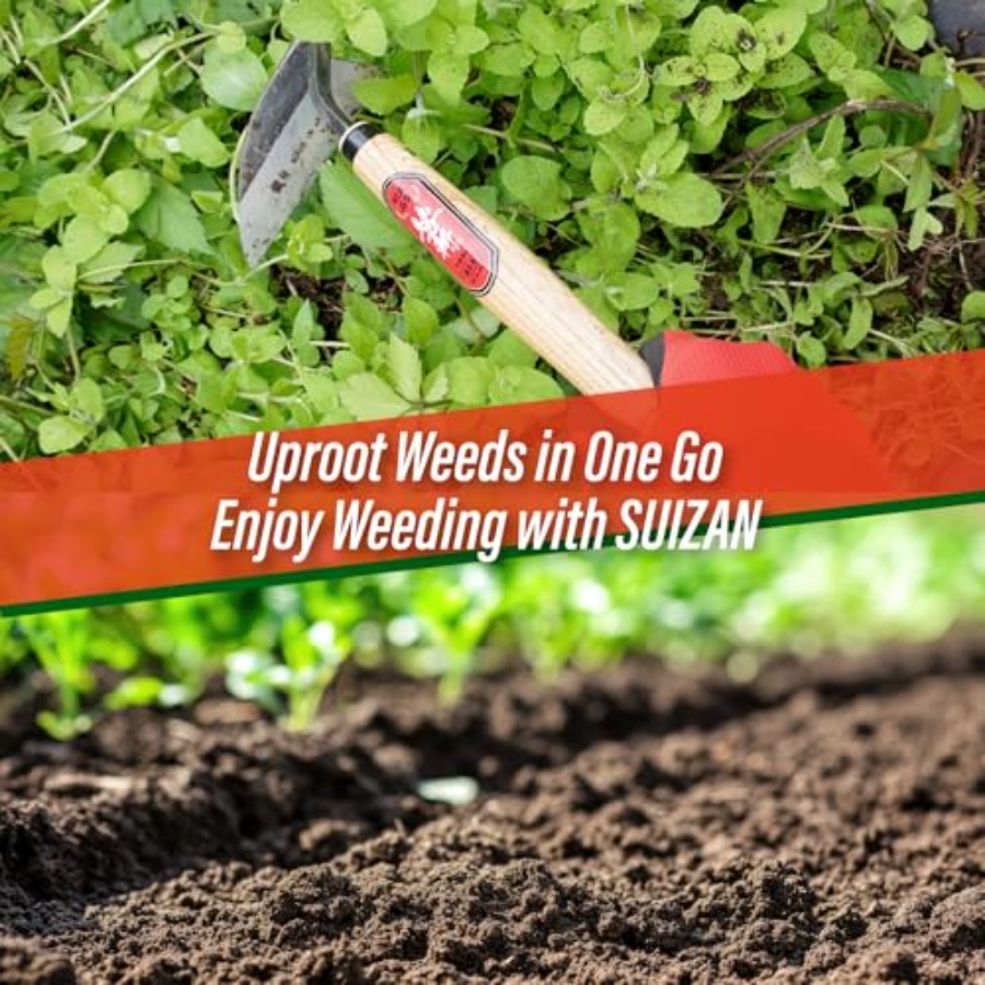 SUIZAN Nejiri Kama Weedg Sickl - Gardening Hand Tools Japanese บทวิจารณ์และราคา