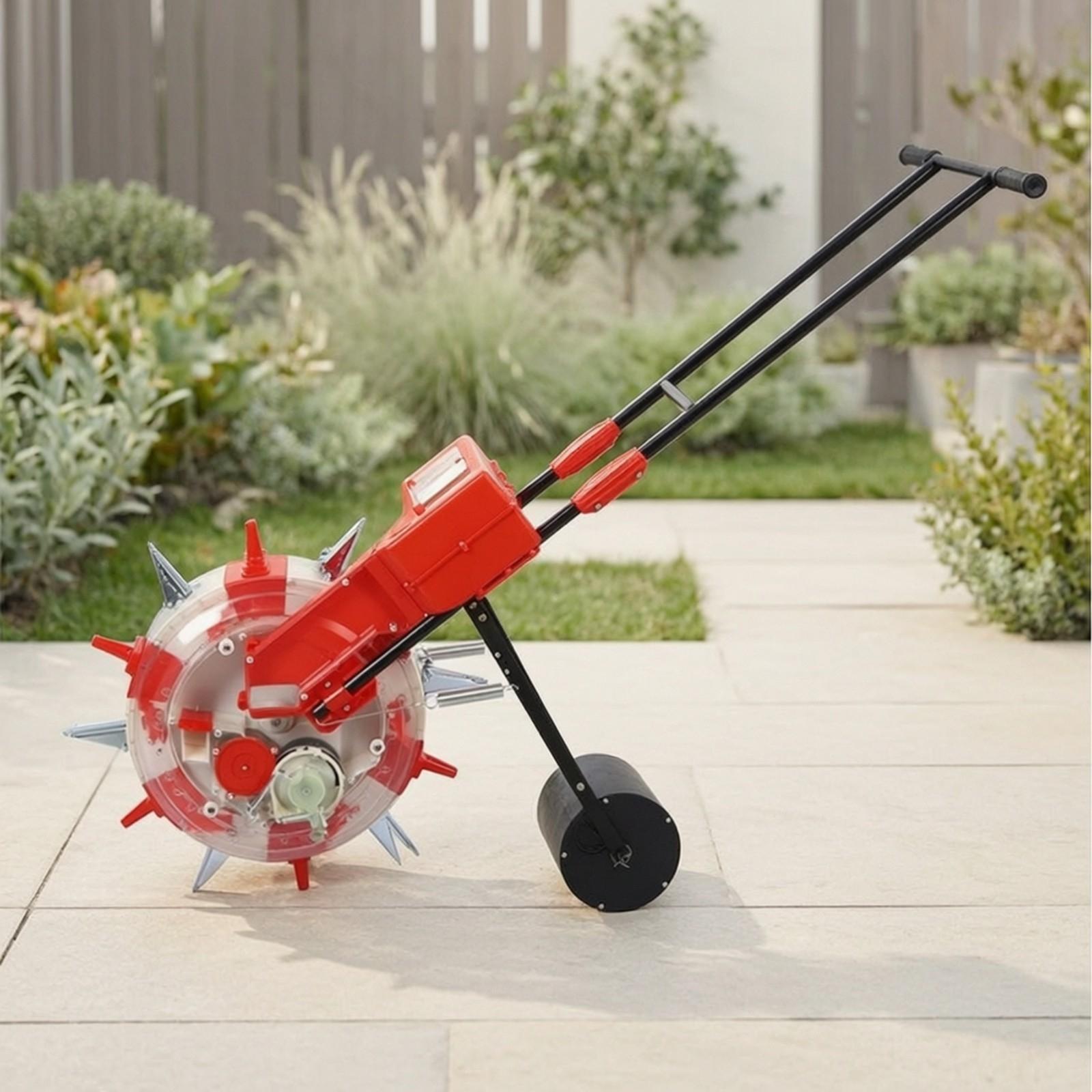 เครื่องปลูกเมล็ดแบบมือผลักสำหร - Gardening Tools Vegetables บทวิจารณ์และราคา