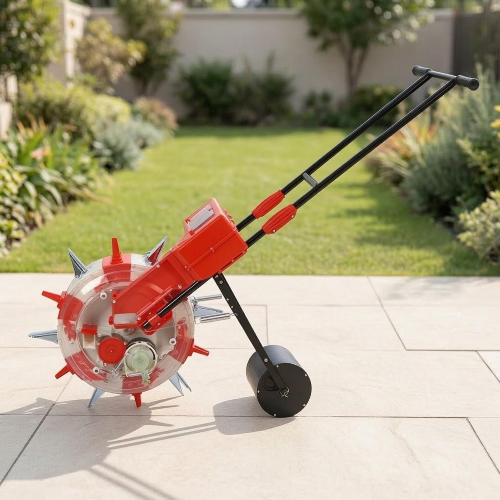 เครื่องปลูกเมล็ดแบบมือผลักสำหร - Gardening Tools Vegetables บทวิจารณ์และราคา