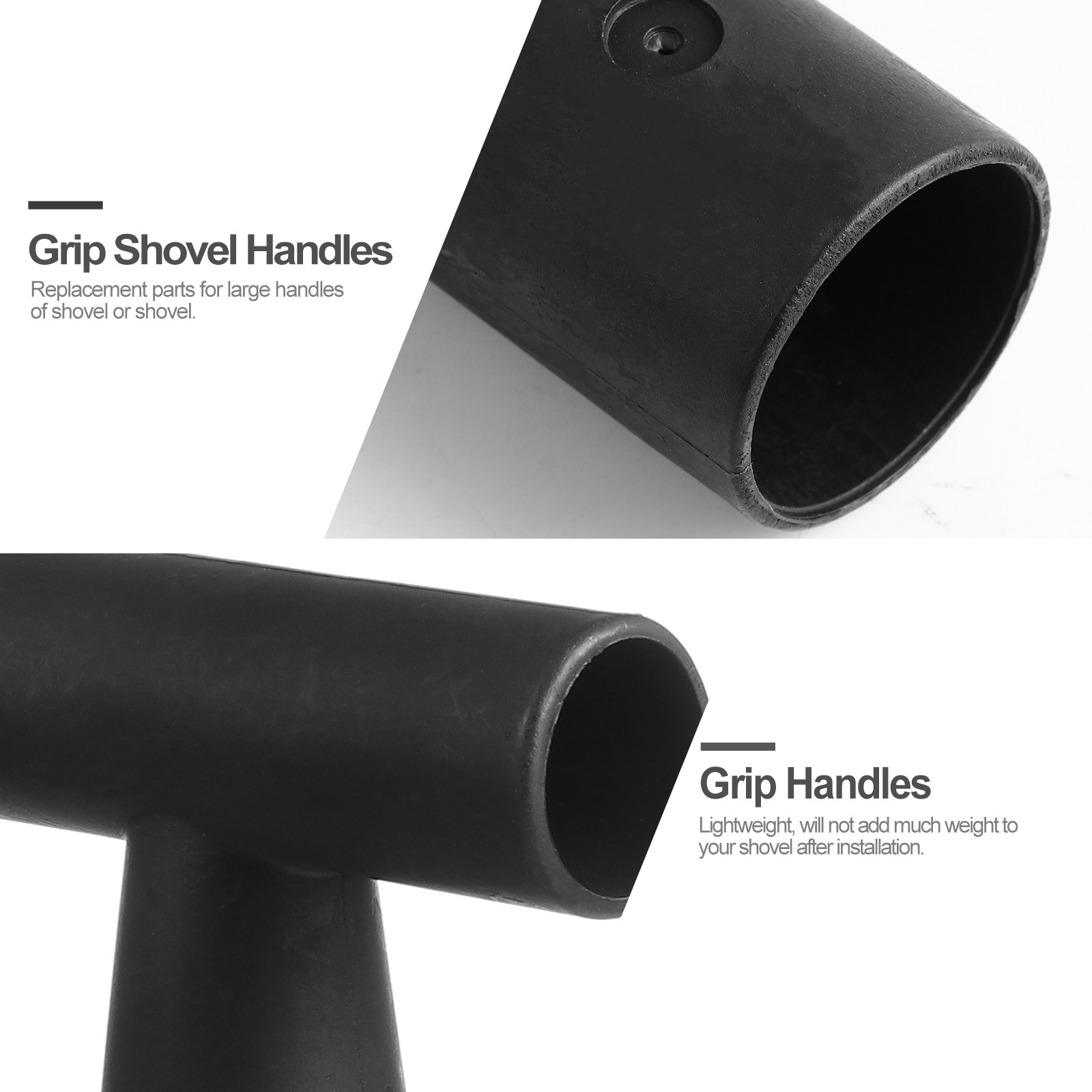 2 ชิ้น ด้ามจับพลั่วรูปตัว T สำ - Spade Digging Fork บทวิจารณ์และราคา