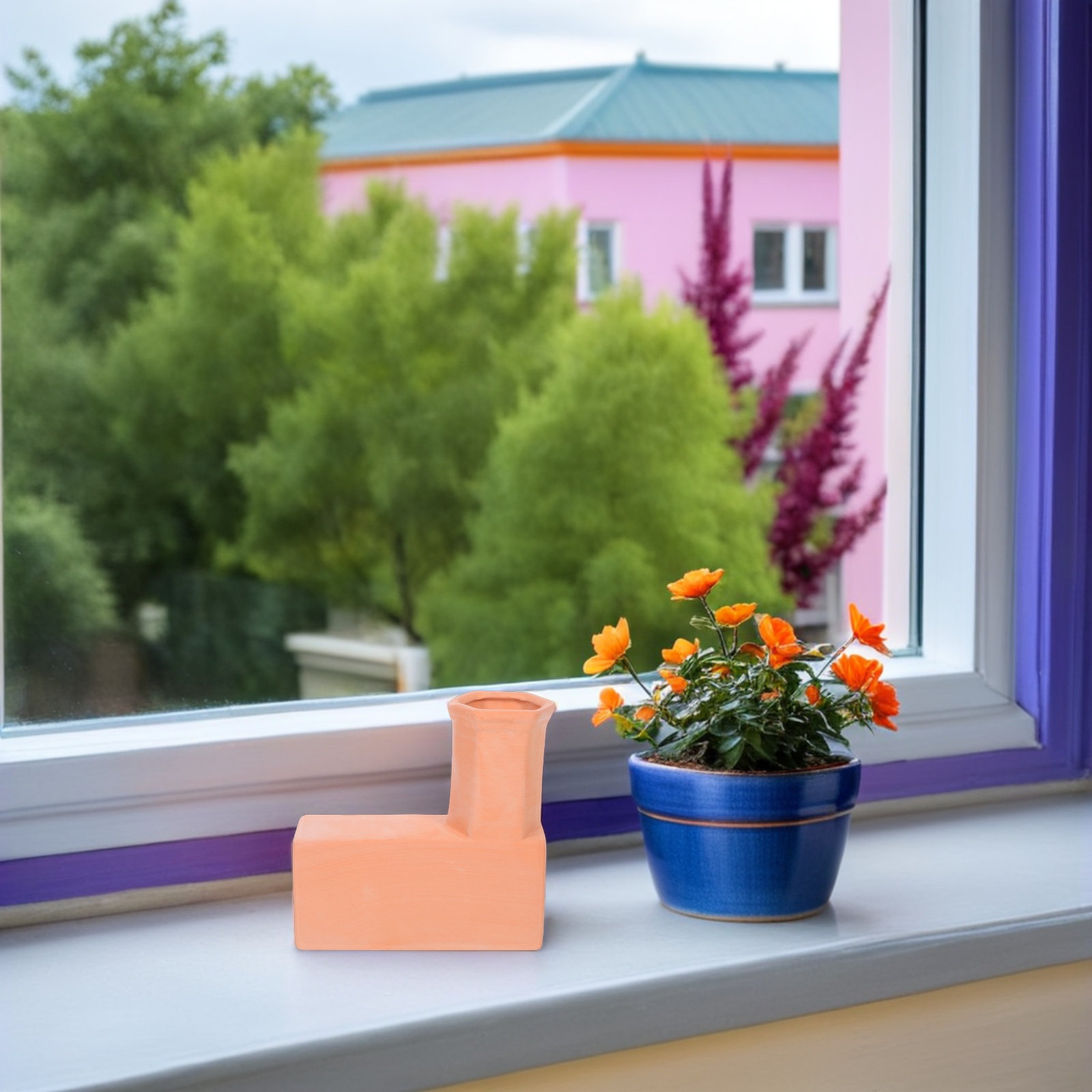1 คู่ หลักปักดินอัตโนมัติสำหรั - Automatic Plant Waterer บทวิจารณ์และราคา